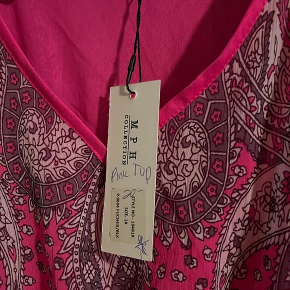 Tunic hot pink - Picture 2 of 3